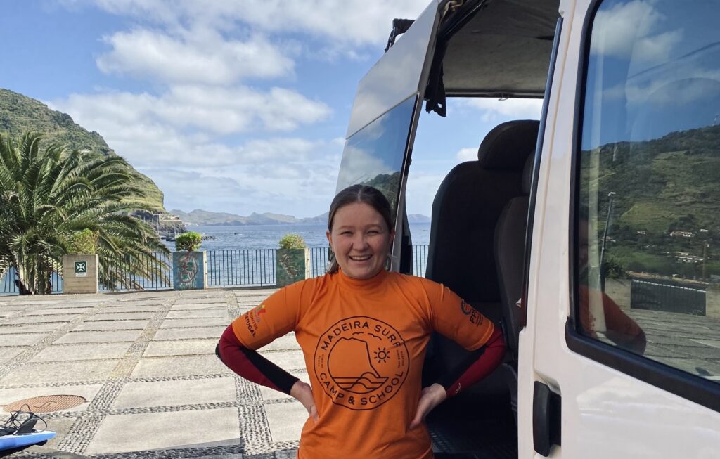 Madeira, Portugali, Machico, Surfing