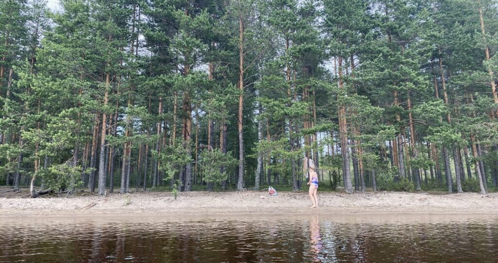 Puumalan saaristoreitti, Pistohiekka