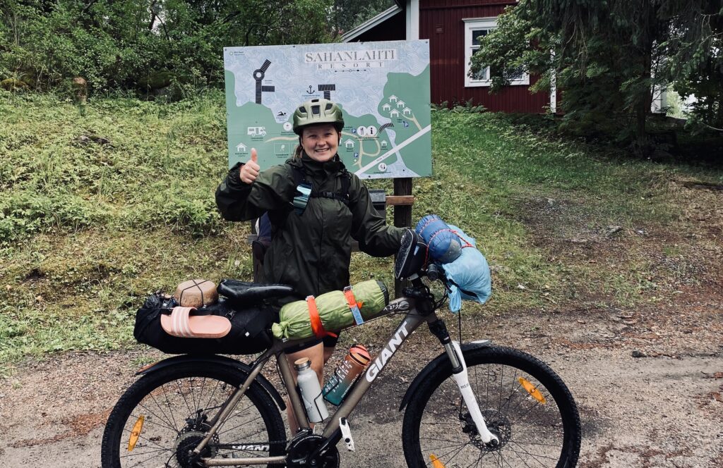 Puumalan saaristoreitti, Sahanlahti