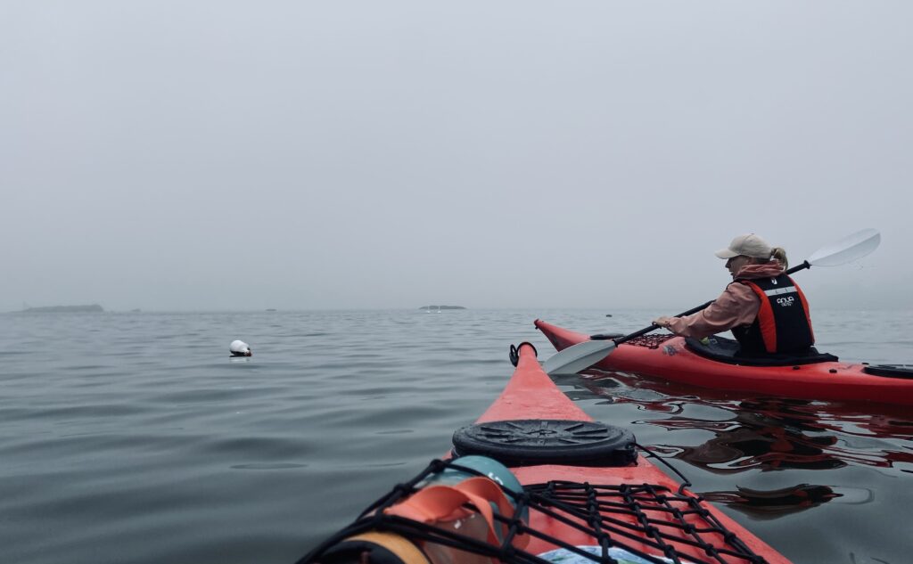 Pikku-Leikosaari, melontaretki