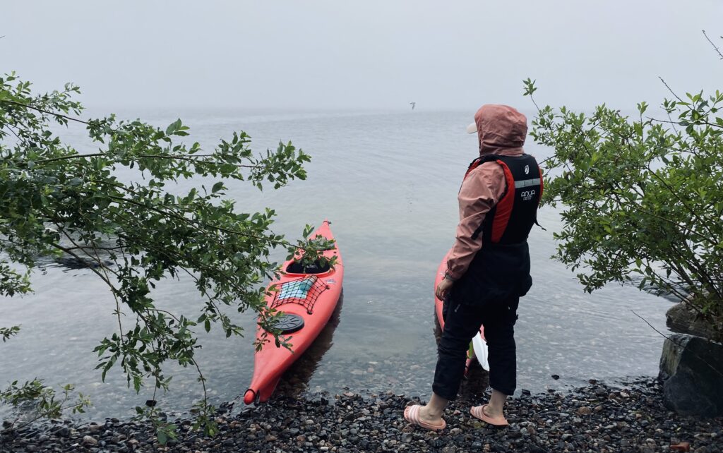 Pikku-Leikosaari, melontaretki